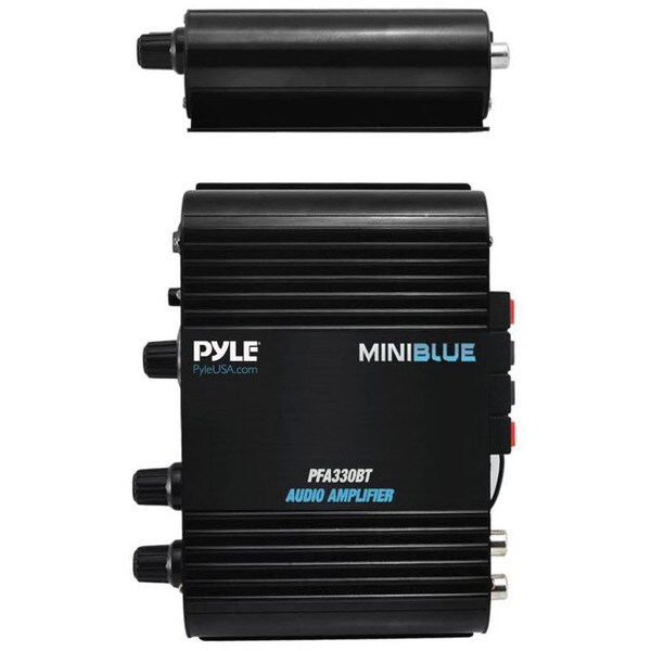 Main product image for Pyle PFA330BT Mini Audio Amplifier with Blue 310-2658